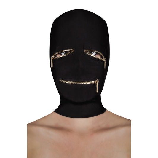 Ouch Extreme Zipper Mask With Eye And Mouth Zipper - Tease & Please