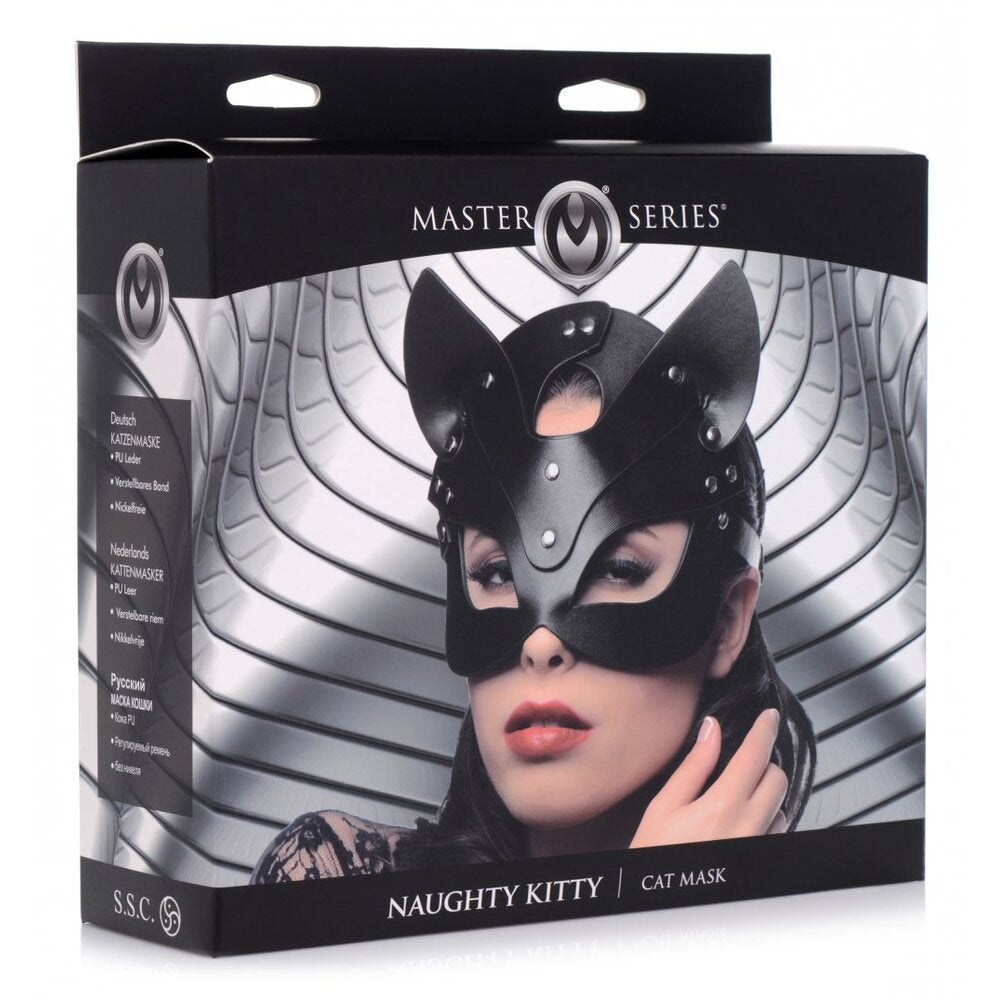 Master Series Naughty Kitty Cat Mask - Tease & Please