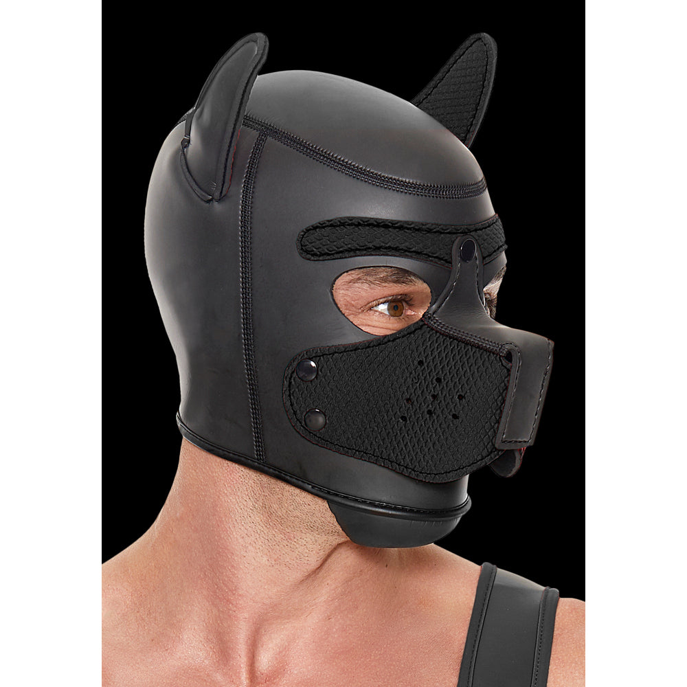 Neoprene Puppy Mask Puppy Play - Tease & Please