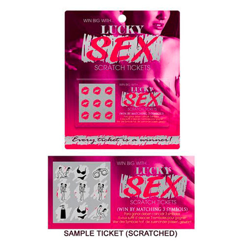 Lucky Sex Scratch Tickets - Tease & Please