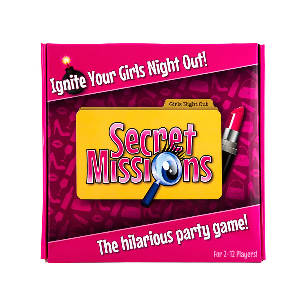 Secret Missions - Girlie Nights Game - Tease & Please