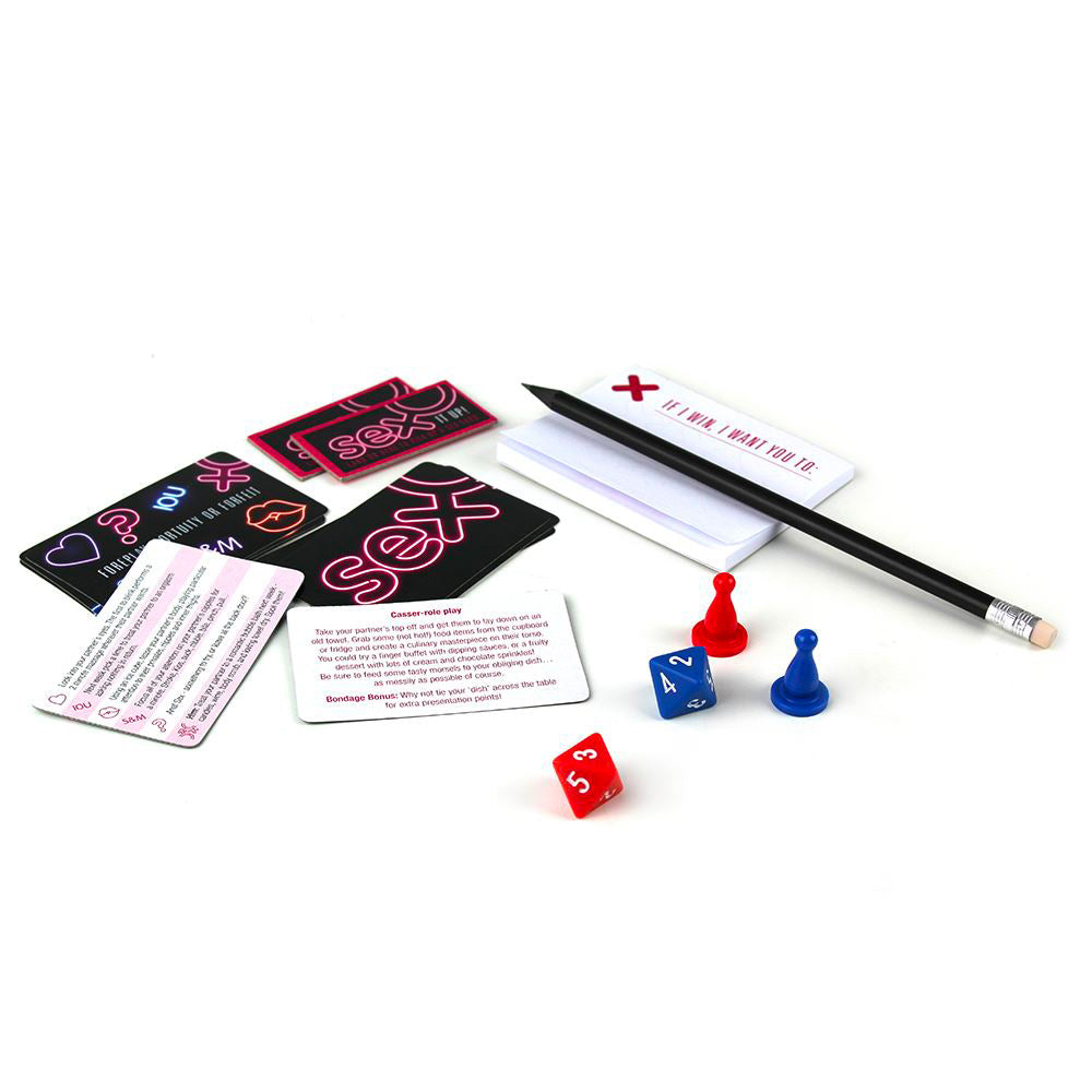 Sex Marks The Spot Game Of Chance, Romance and Sexual Indulgence - Tease & Please